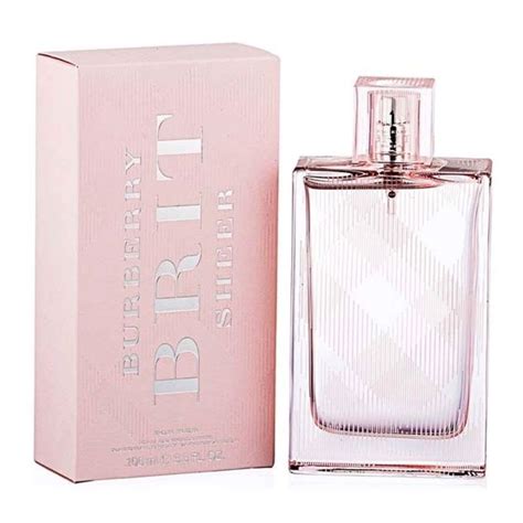 Burberry Brit Sheer Eau de Toilette – Women's Floral Perfume